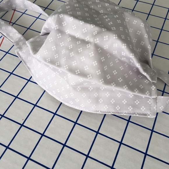 100% organic cotton fabric face mask, unisex, OS - Picture 6 of 8